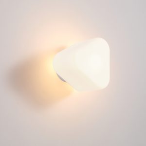 LWA618 Milk Glass Shade 12W Led Wall Light IP65 for Bathroom and Outdoor