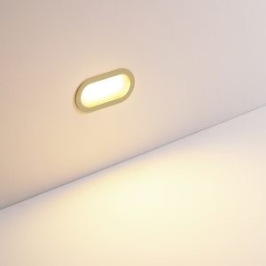 ODL067-GD 6W Gold Finish Led Step Light IP65 for Outdoor and Indoor