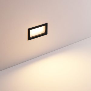 ODL069-BK 6W Black Finish Led Step Light IP65 for Outdoor and Indoor