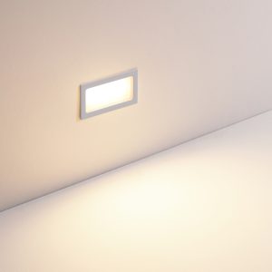 ODL069-WT 6W White Finish Led Step Light IP65 for Outdoor and Indoor